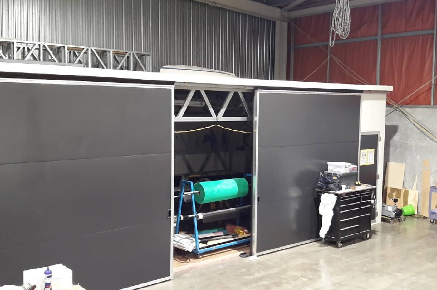 Westpac Helicopter Hangar Extension Test