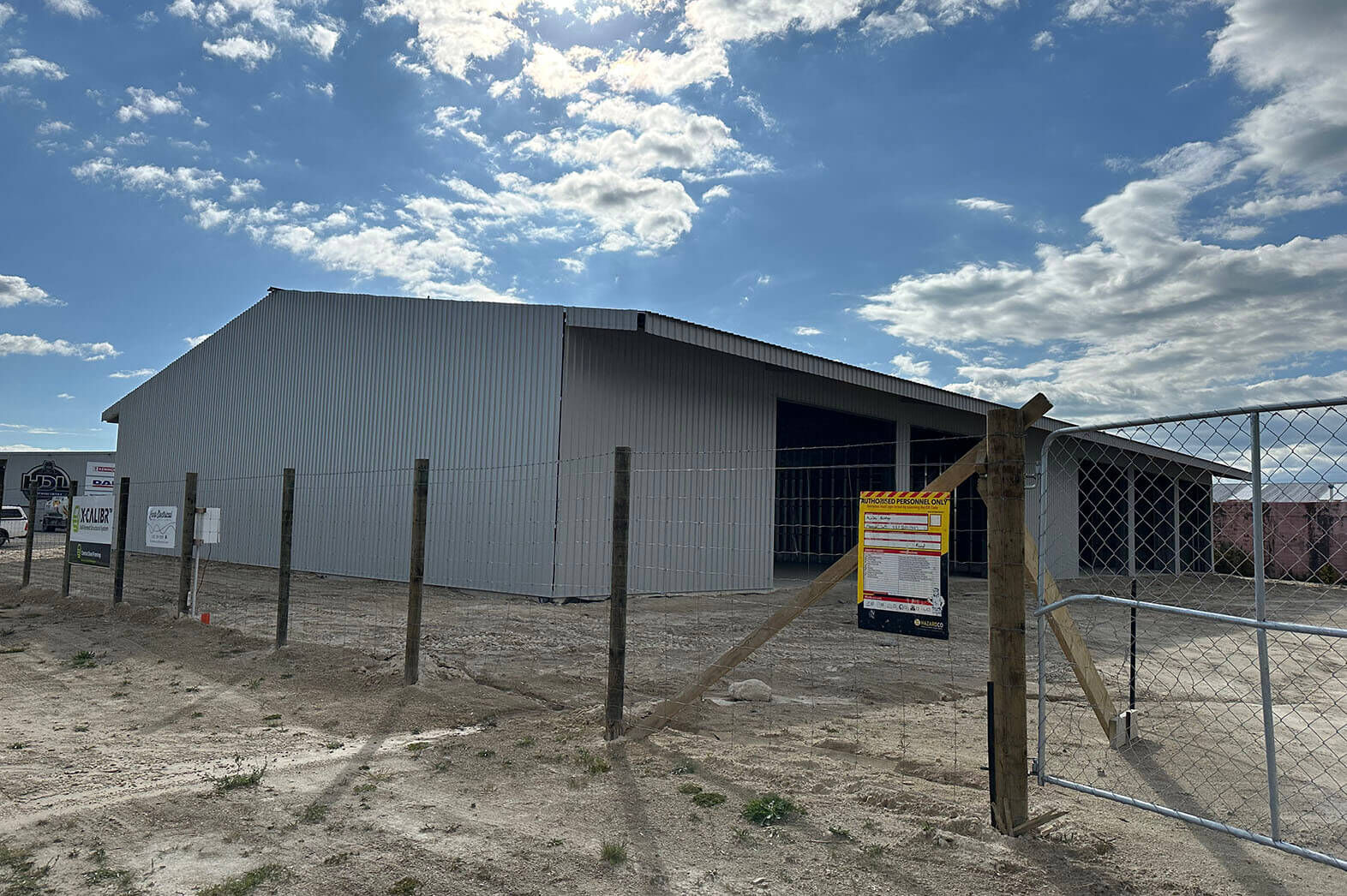 X-CALIBR™ Project: Tokoroa Industrial Portal  Building