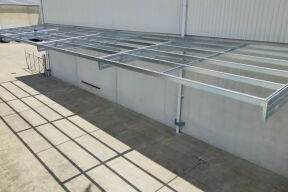 X-CALIBR™ Project: Rollforming Services Cantilevered Canopy